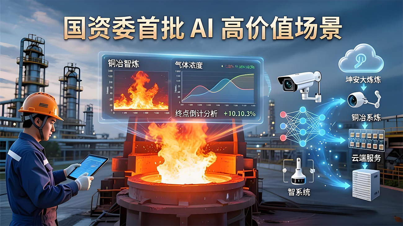 AI大模型+铜业冶炼终点判断系统